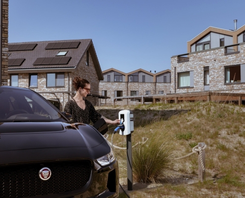 publieke laadpalen opladen ev's