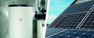 zonnepanelen met warmtepomp