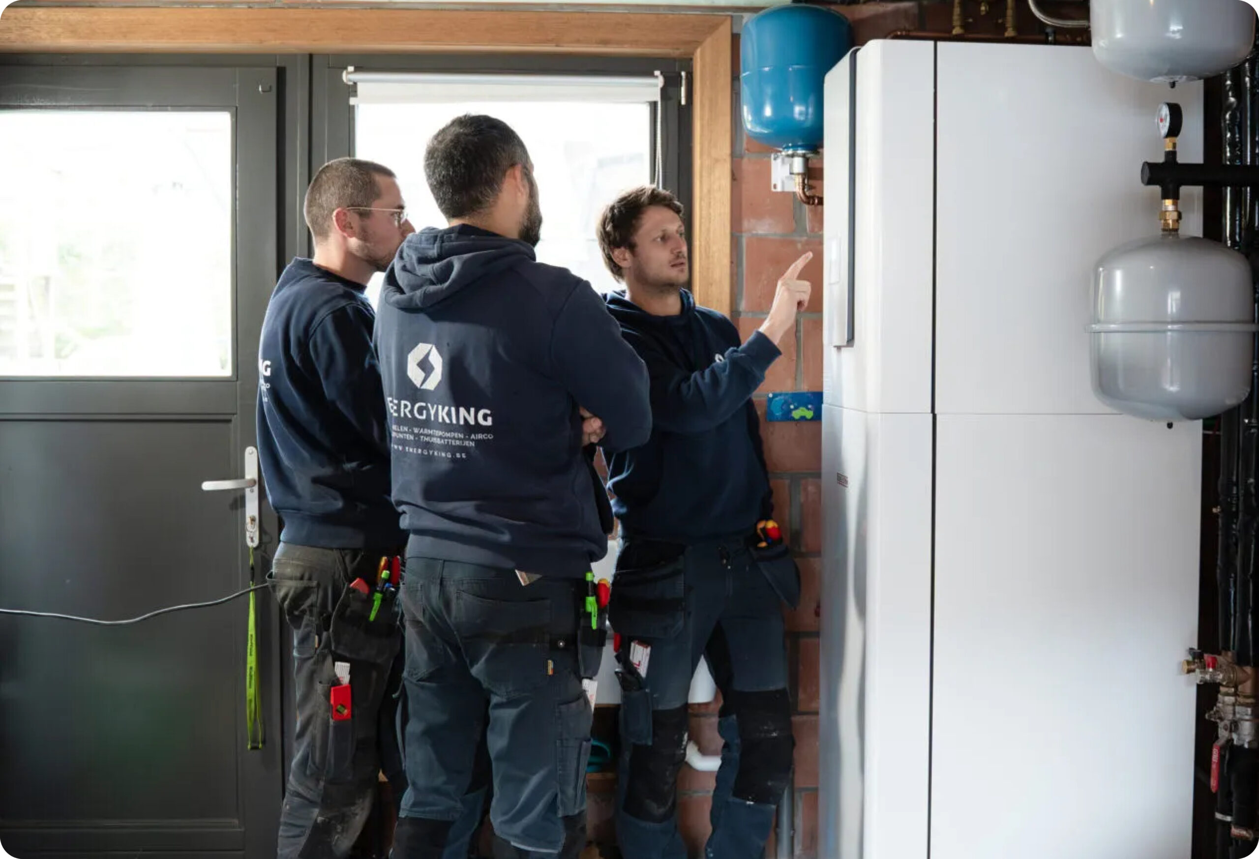 Installatie warmtepomp EnergyKing